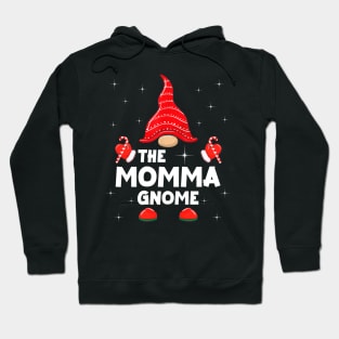 The Momma Gnome Matching Family Christmas Pajama Hoodie